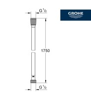 MEDIDAS FLEXO DUCHA RAINSHOWER GROHE